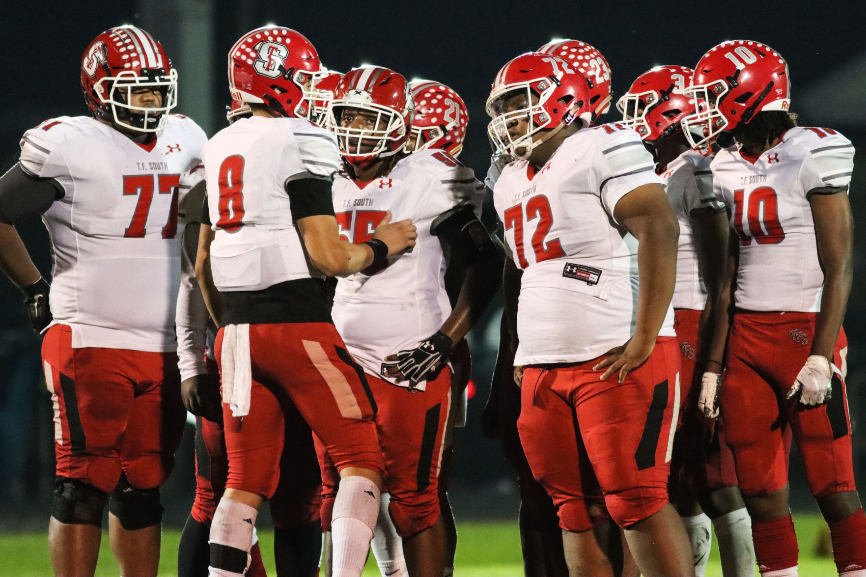 TF South at TF North football